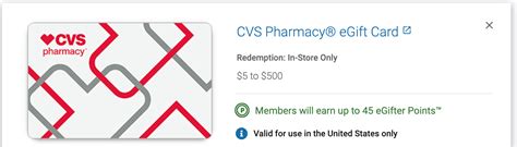 Cvs gift card balance. Groupon. $10 - $200. CVS/pharmacy Gift Card Terms and Conditions. Usable up to balance only to buy goods or services at a CVS Pharmacy® store. Cannot be used to buy money orders or prepaid cards, in-app purchases or as payment on a credit account. Not redeemable for cash unless required by law. 