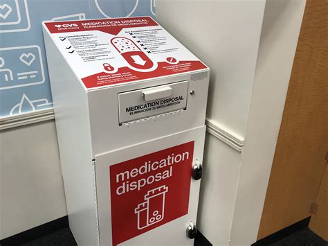 CVS Pharmacy drug disposal locations in accept both prescription and over-the-counter medications at our drug disposal kiosks. This includes liquid medications in a 4 oz. sealable bag. Try to bring all medications in their original packaging. CVS is currently unable to accept illegal drugs, needles/syringes, chemicals, medical devices or aerosols.