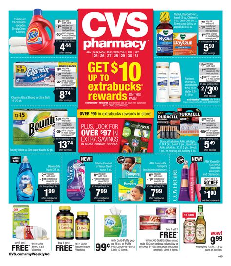 Cvs weekly ad 1 29 23. Now viewing: CVS Weekly Ad Preview 10/08/23 - 10/14/23. Prev 1 of 20 Next. Click the red arrows to flip the pages. CVS Weekly Ad. Check here weekly for the ️ CVS Weekly Ad and CVS Early Ad Preview! All of the current CVS sales will be listed in the ad so that you can get your shopping list together. 