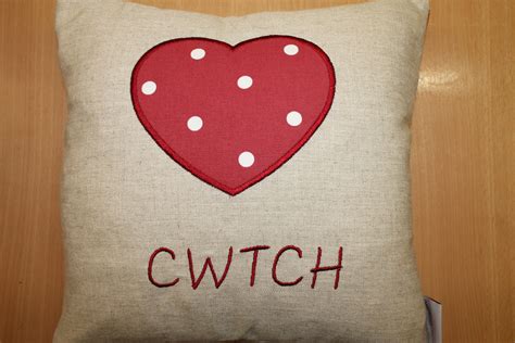 Cwtch Cushion Cover - Etsy UK