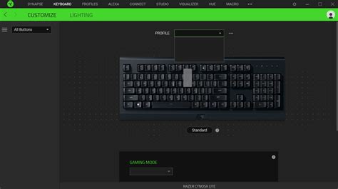 Cyanosa Lite - Synapse 3 not able to customize keys Razer Insider