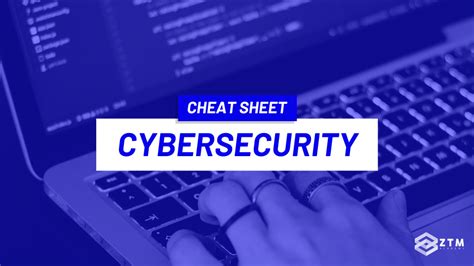 Cyber Security Cheat Sheet + PDF Zero To Mastery