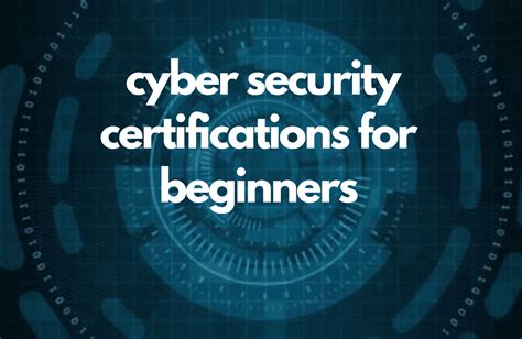 Cyber security certifications for beginners. Popular Cybersecurity Certifications for Beginners. There are many cybersecurity certifications available for beginners who want to start or grow their career in cybersecurity. Some of the most popular ones are: CompTIA Security+: A foundational certification covering essential security concepts and best practices. 