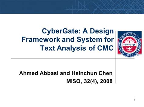 CyberGate: A Design Framework and System for Text Analysis …