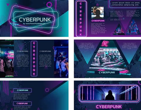 CyberPunk PowerPoint Template - Powerpoint Hub