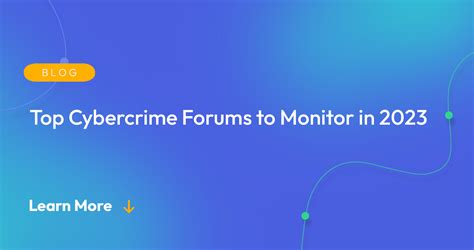 Cybercrime forums. .  ...