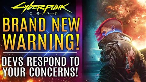 Cyberpunk 2077 - A New WARNING and Official Responses From …