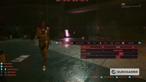 Cyberpunk 2077 Photo Mode How to access Photo Mode and Photo Mode settings explained 