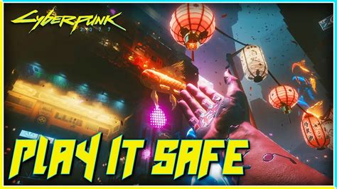 Cyberpunk 2077 Play It Safe Mission - YouTube