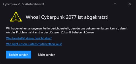 Cyberpunk Fehler? (PC, Gaming, Videospiele) - Gutefrage