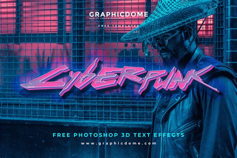 Cyberpunk Text Effect on Behance