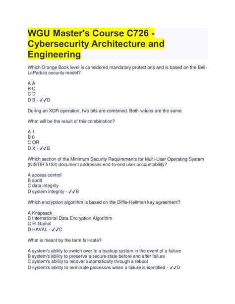 Cybersecurity-Architecture-and-Engineering Exam Fragen