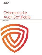 Cybersecurity-Audit-Certificate Übungsmaterialien