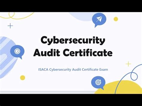 Cybersecurity-Audit-Certificate Exam