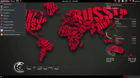 Cyborg linux.  The most advanced, powerful and yet beautiful penetration testing distributi...