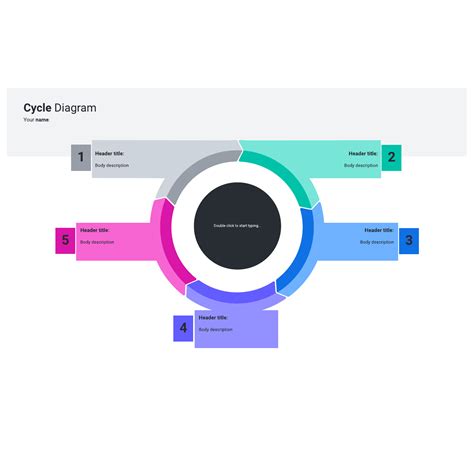 Cycle Diagram Template Lucid for Education