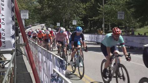 Cycling fans flock to Francis Park for the Gateway Cup