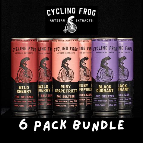 Cycling frog seltzer. Feb 23, 2022 · One of Cycling Frog's most popular products is their Wild Cherry THC Seltzer (5MG D9 THC + 10MG CBD in each 12oz). It is a wildly drinkable hard seltzer alternative. 