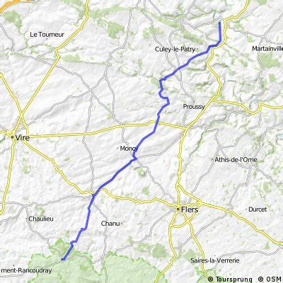 Cycling routes in Thury-Harcourt - 🚲 Bikemap