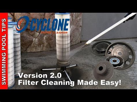 Cyclone Filter Cleaner 2.0: Cartridge Filter Cleaning Made Easy!