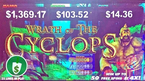 Cyclops Slot Machine Welcome Bonus!