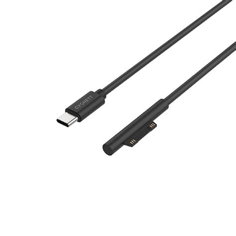 Cygnett USB-C to Surface Cable 1M Black - pbtech.com