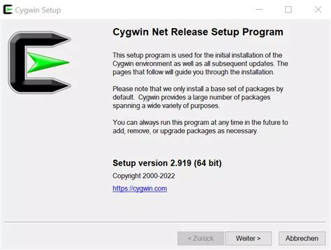 Cygwin fetchmail.  Installation von cygwin inklusive fetchmail auf einem bestehenden Wind...