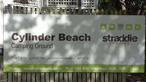 Cylinder Beach Camping Ground - Straddie - YouTube