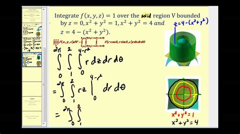 Cylindrical integral calculator. Learning Objectives. 6.6.1 Find the parametric representations of a cylinder, a cone, and a sphere.; 6.6.2 Describe the surface integral of a scalar-valued function over a parametric surface.; 6.6.3 Use a surface integral to calculate the area of a given surface.; 6.6.4 Explain the meaning of an oriented surface, giving an example.; 6.6.5 Describe the … 