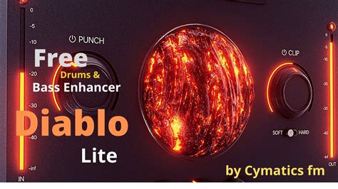 Cymatics Diablo Lite - FREE Drum Enhancer VST Plugin