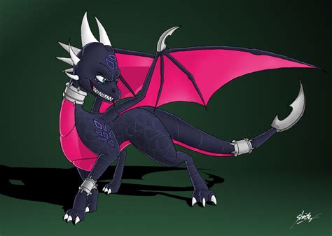 Cynder felt rather self-conscious, conspicuously so. As the two younglings went in search of the elder dragons, she walked the halls like an intruder, keeping to the shadows at every opportunity, her head drooped low. Spyro wasn't sure what to say.. 