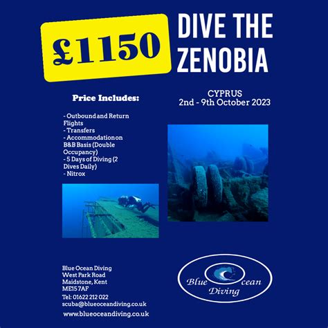 Cyprus: Dive the Zenobia! (2nd-9th October 2024)