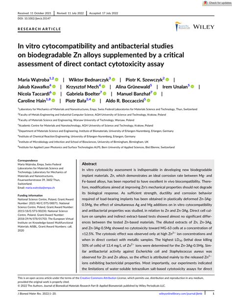 Cytotoxicity. Recent studies suggest critical