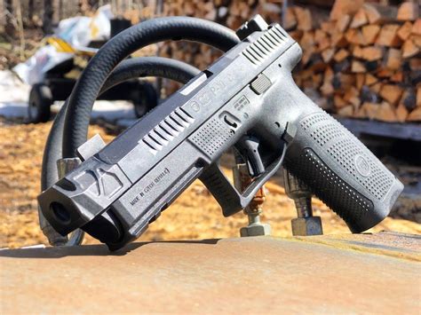 CZ Compensator: Feature & Benefits. Reduces kickback by up to 50% by pushing down the muzzle and redistributing gas pressure; does not sacrifice shot power. It helps decrease the time between shots. Easy installation. *The Anarchy Outdoors Compensator is not compatible with threaded barrels. 