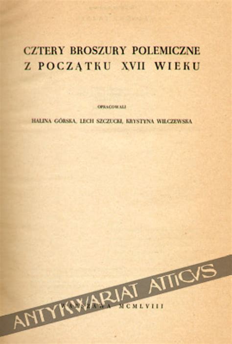 Cztery broszury polemiczne z początku xvii wieku. - Study time for bible times leader guide by paul mull.
