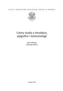 Cztery studia o heraldyce, epigrafice i kostiumologii. - Laboratory and field manual for plant nematology.