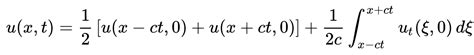 D'alembert formula