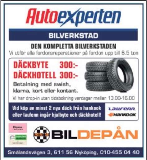 Däckbyte drop in borlänge