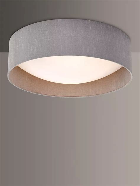 Där Nysa LED Semi Flush Ceiling Light, 40cm, Grey - John Lewis …