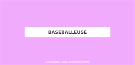 Définition de baseball Dictionnaire français