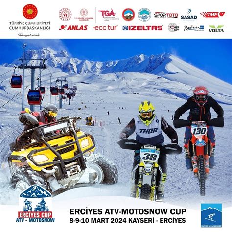 Dünya Kar Motosikleti Şampiyonası, Türkiye’de ilk kez Erciyes’te düzenleneceks