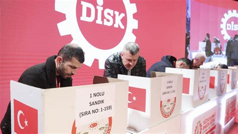 DİSK Genel Başkanlığına bir kez daha Çerkezoğlu seçildis