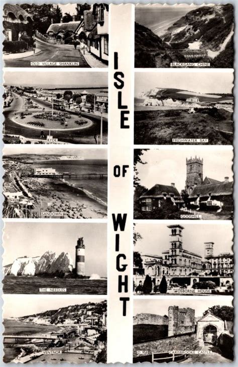 D 985 ISLE OF WIGHT - POSTCARD OF THE CHINE, SHANKLIN