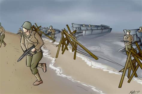 D Day Drawing