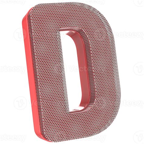 D Font 3D Render 24346193 PNG