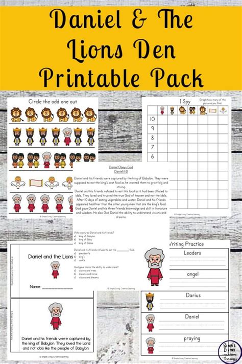 D is for Daniel and the Lions Den A Moment in our World