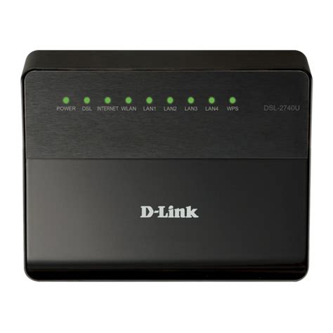 D link dsl 2740u router setup