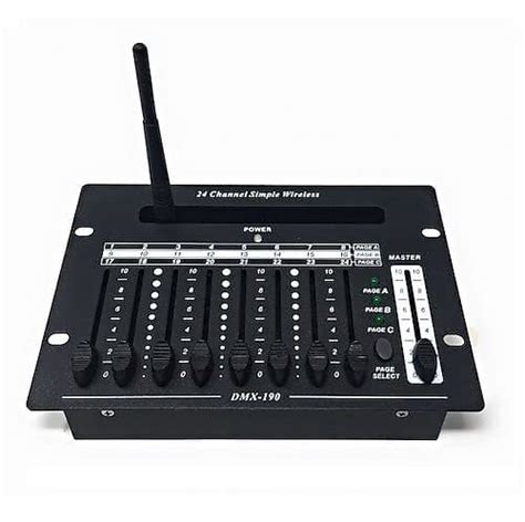 D-24 WIRELESS DMX CONTROLLER - JMAZ Lighting - coolestguyplanet.net