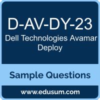 D-AV-DY-23 PDF Demo