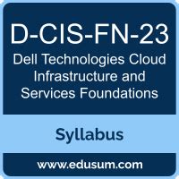 D-CIS-FN-23 Dumps